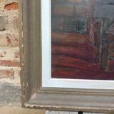 Tableau peinture XXe siècle  Louis Massoni expressionnisme