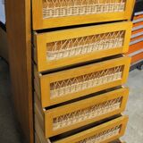 Chiffonnier semainier 6 tiroirs 1960