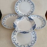 5 plates earth of iron Lunéville
