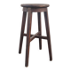 Tabouret haut en chêne massif, 1950
