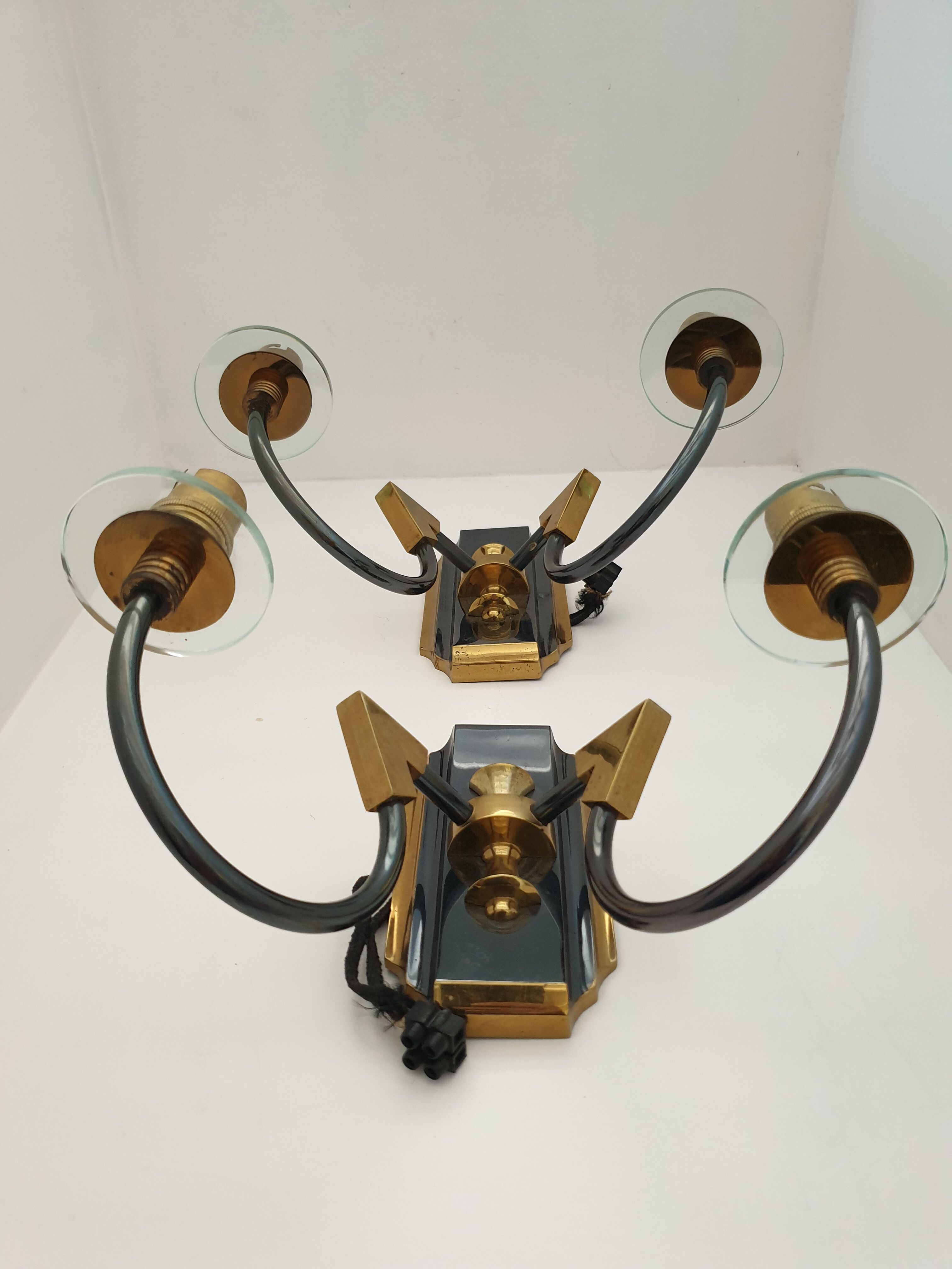 Pair of 40's wall light