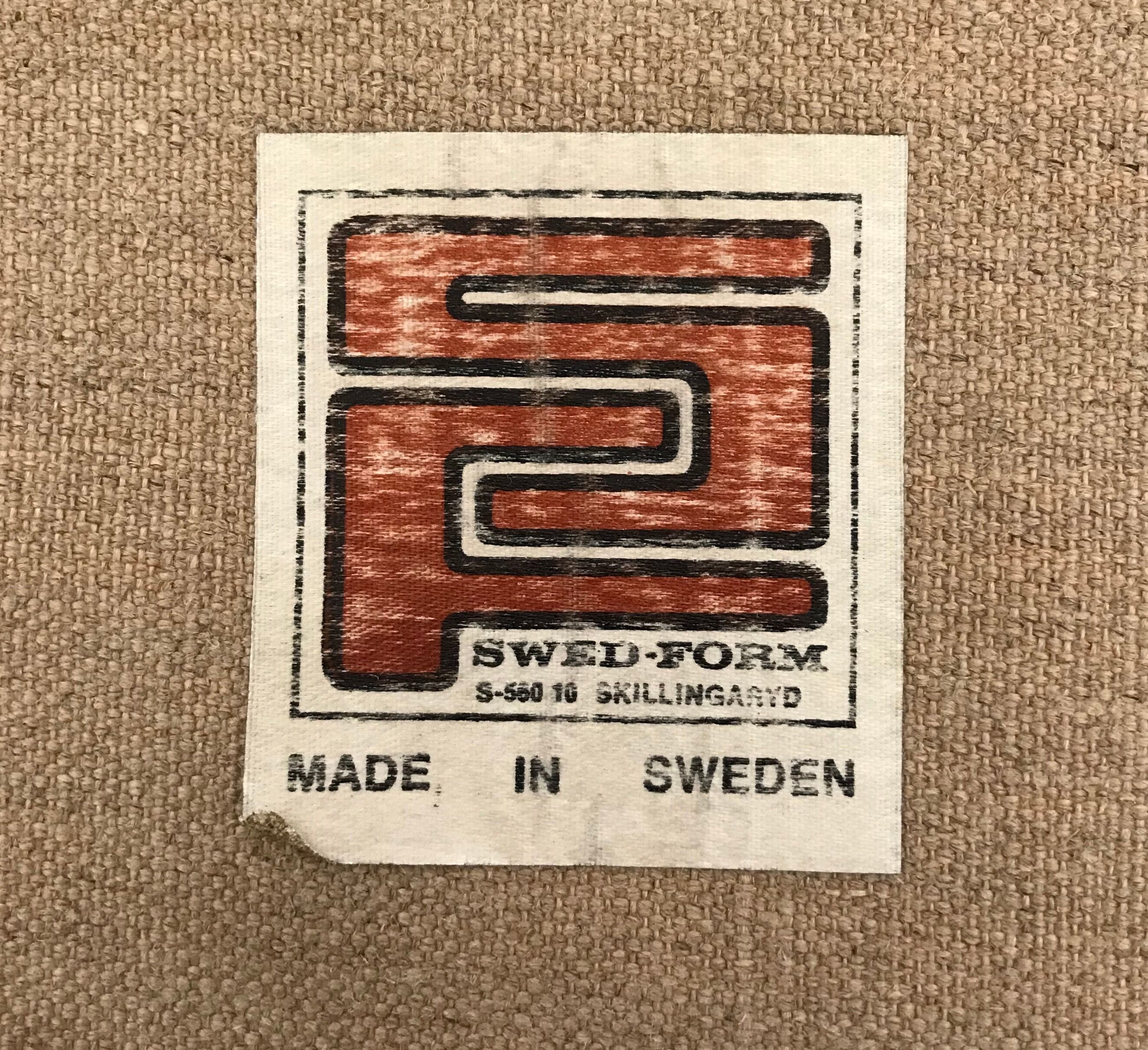 Pair of armchairs by John Bertil Häggström for Swed-Form, 70s