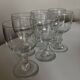 Set de 6 verres tulipe, XIXème
