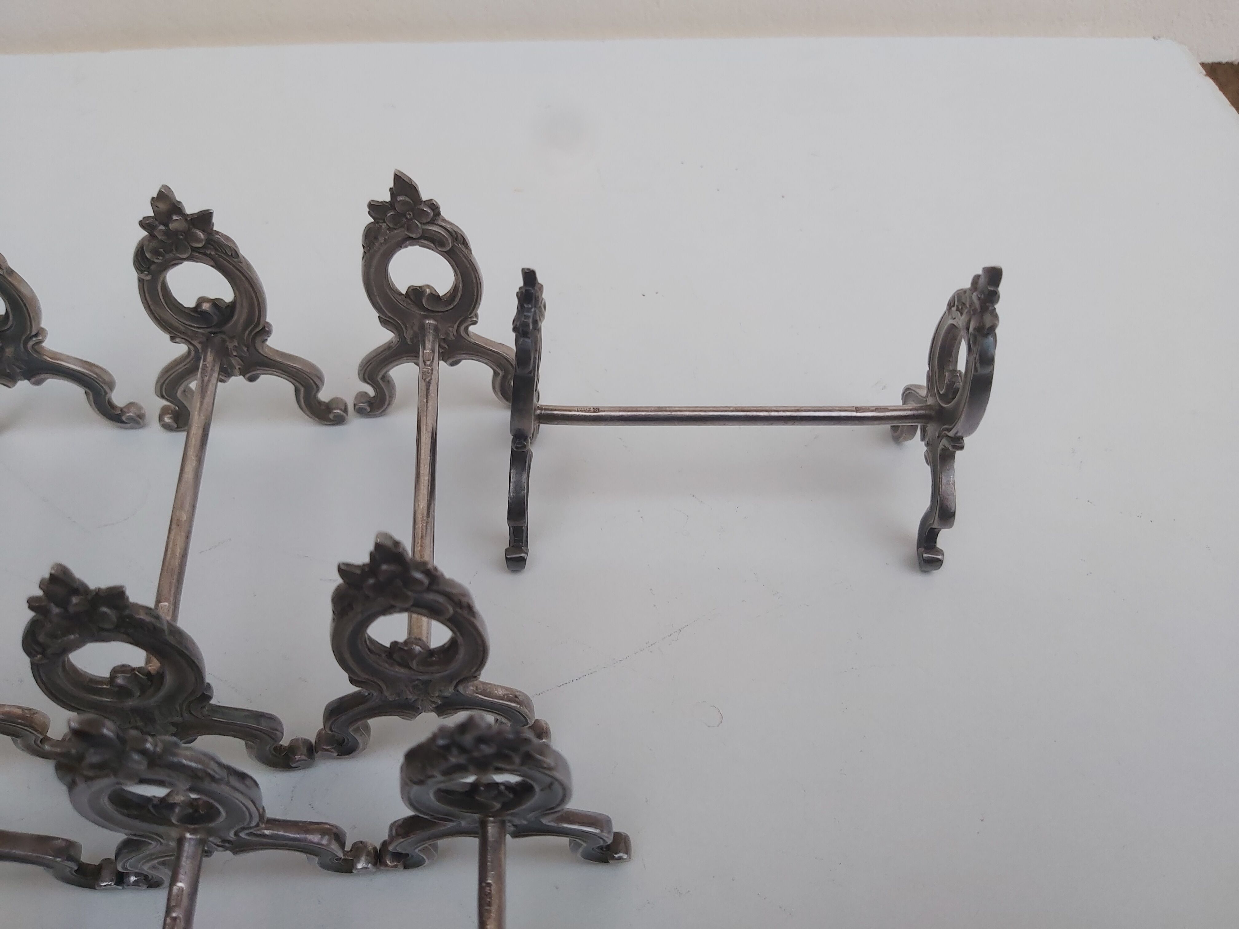 12 knife holders in their SFAM silver metal box