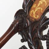 Fauteuil 19ème siècle de style "Forêt Noire"