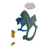 Vintage wooden mobile