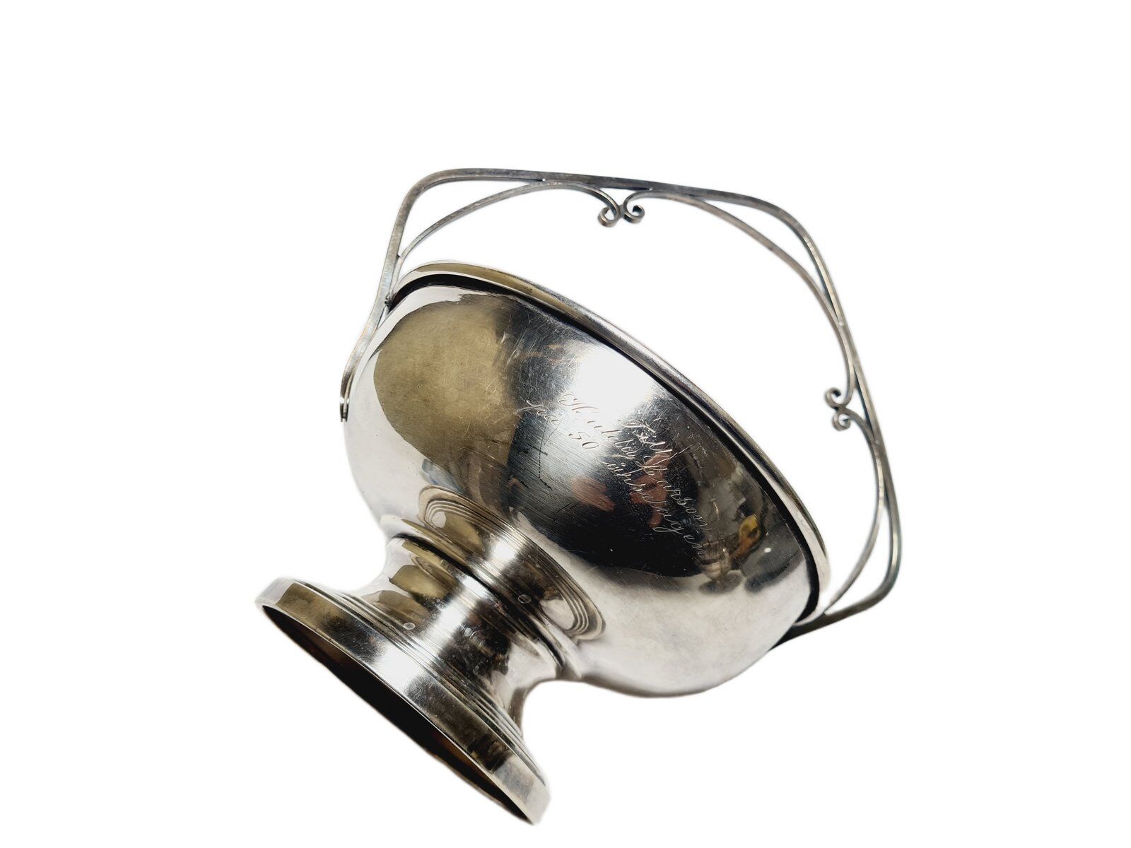 Art Nouveau fruit basket from WMF, 1890s