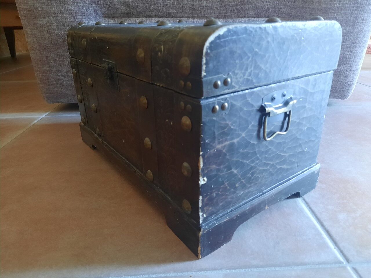 Wooden chest
