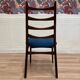 Suite de 3 chaises "design scandinave".