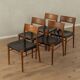 1950s Dining chairs, Georg Leowald for Wilkhahn