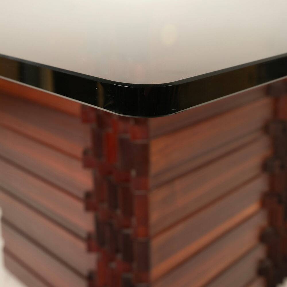 Table Diamante Scultura 99 par Luciano Frigerio pour Frigerio di Desio 1970