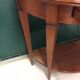 Cherry wood side table