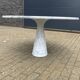 Angelo Mangiarotti M1 eettafel Skipper Carrara marmer 130cm