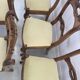 Suite de six chaises de style Louis Philippe en merisier XIX siècle