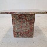 Italian Marble Coffee or Side Table, 1980s