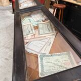 Late 19th century museum display cabinet console