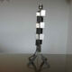 Lampe en acier inoxydable années 70
