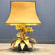 Maison Jansen floral table lamp, 1970s