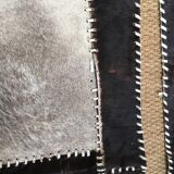 Lot of 2 carpets cow skins 120x60cm