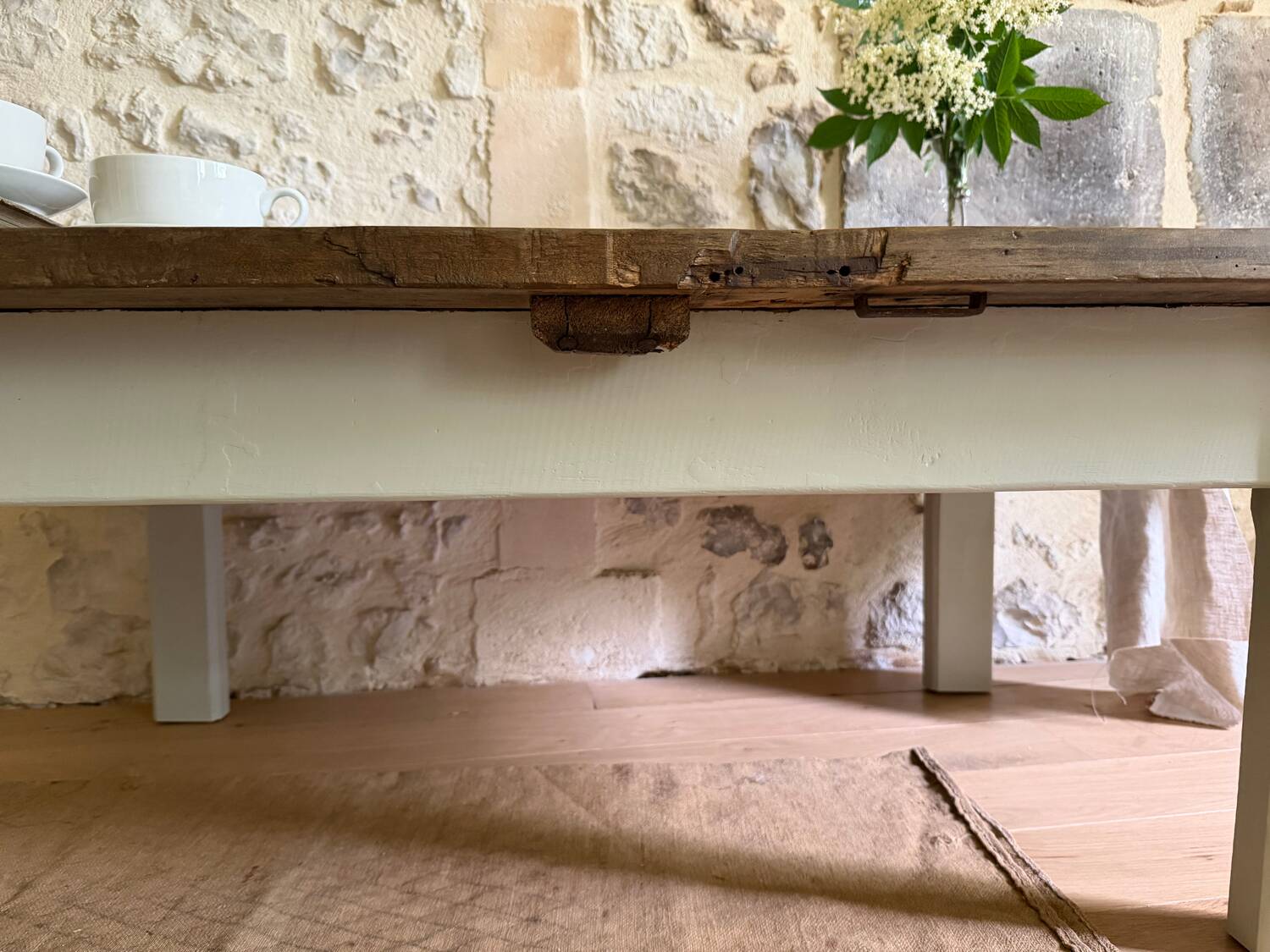 Renovated farmhouse coffee table