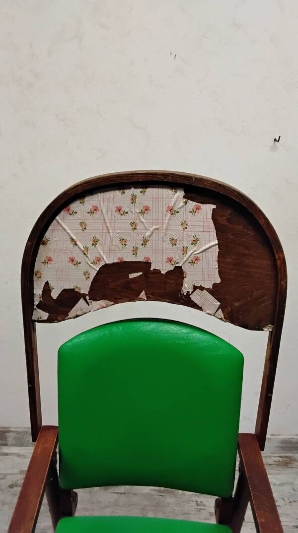 Chaise haute enfant vintage