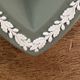 Sage green jasperware catchall Wedgwood