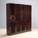 Antique mahogany veneered buffet La Vecchia Mare 20th century