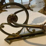 Two Art Nouveau wall lights