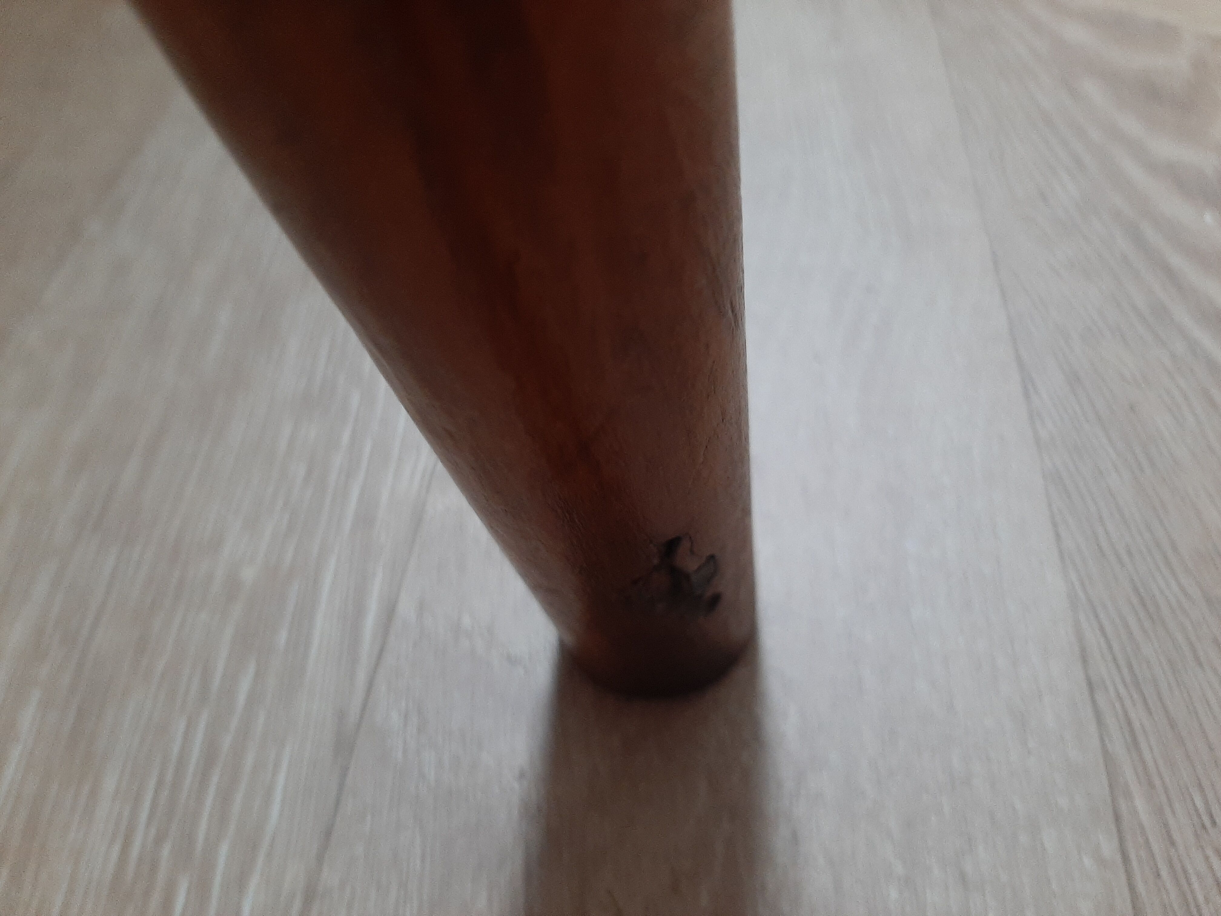 Set of 5 faux bamboo style chairs