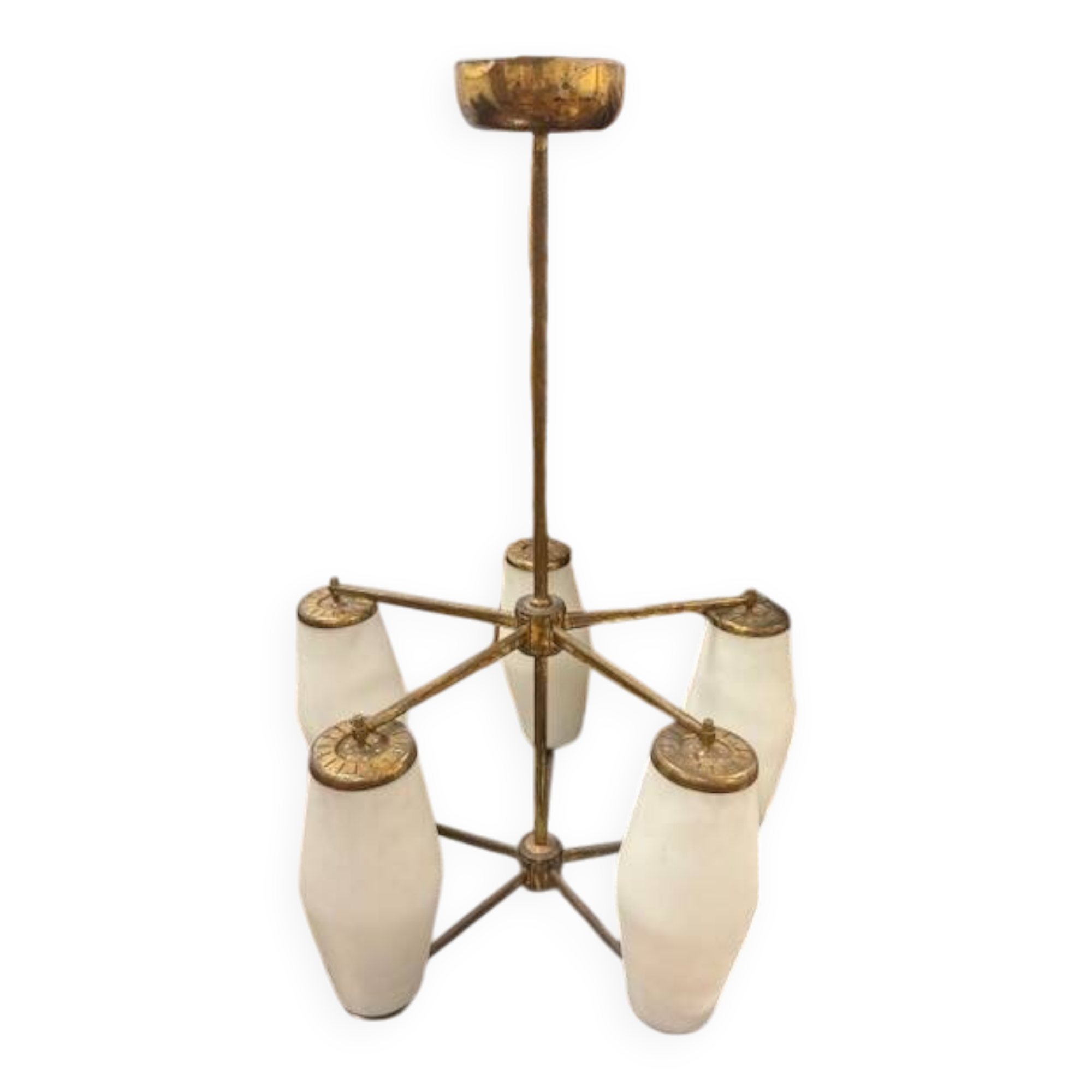 Lustre laiton & opaline