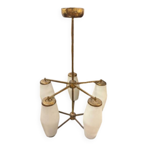 lustre laiton & opaline