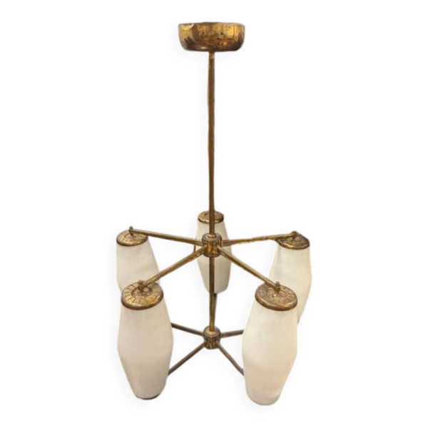 Lustre laiton & opaline — Beyit