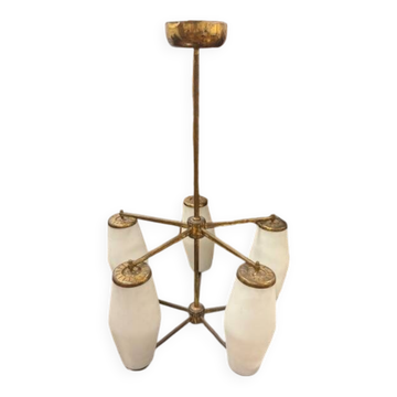 Lustre laiton & opaline