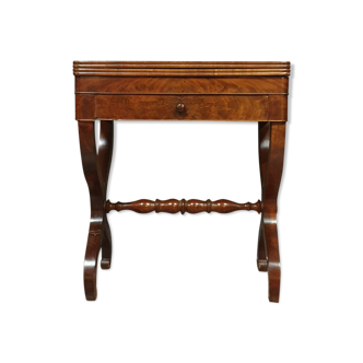 Table a games empire era, mahogany restoration around 1810