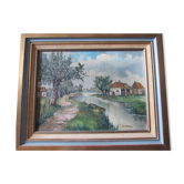 Oil on canvas