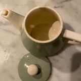 Théière vert d’eau vintage