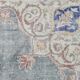 Tapis persan oriental bordeaux et vert, 239 x 333 cm