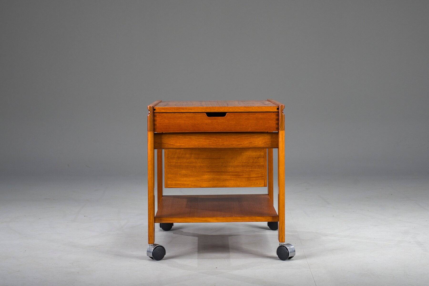 Mid-century modern Danish teak bar model 703 by Aksel Kjersgaard, 1960s