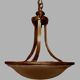 Lampe à suspension en albâtre bronze Mariner Royal Heritage 18694