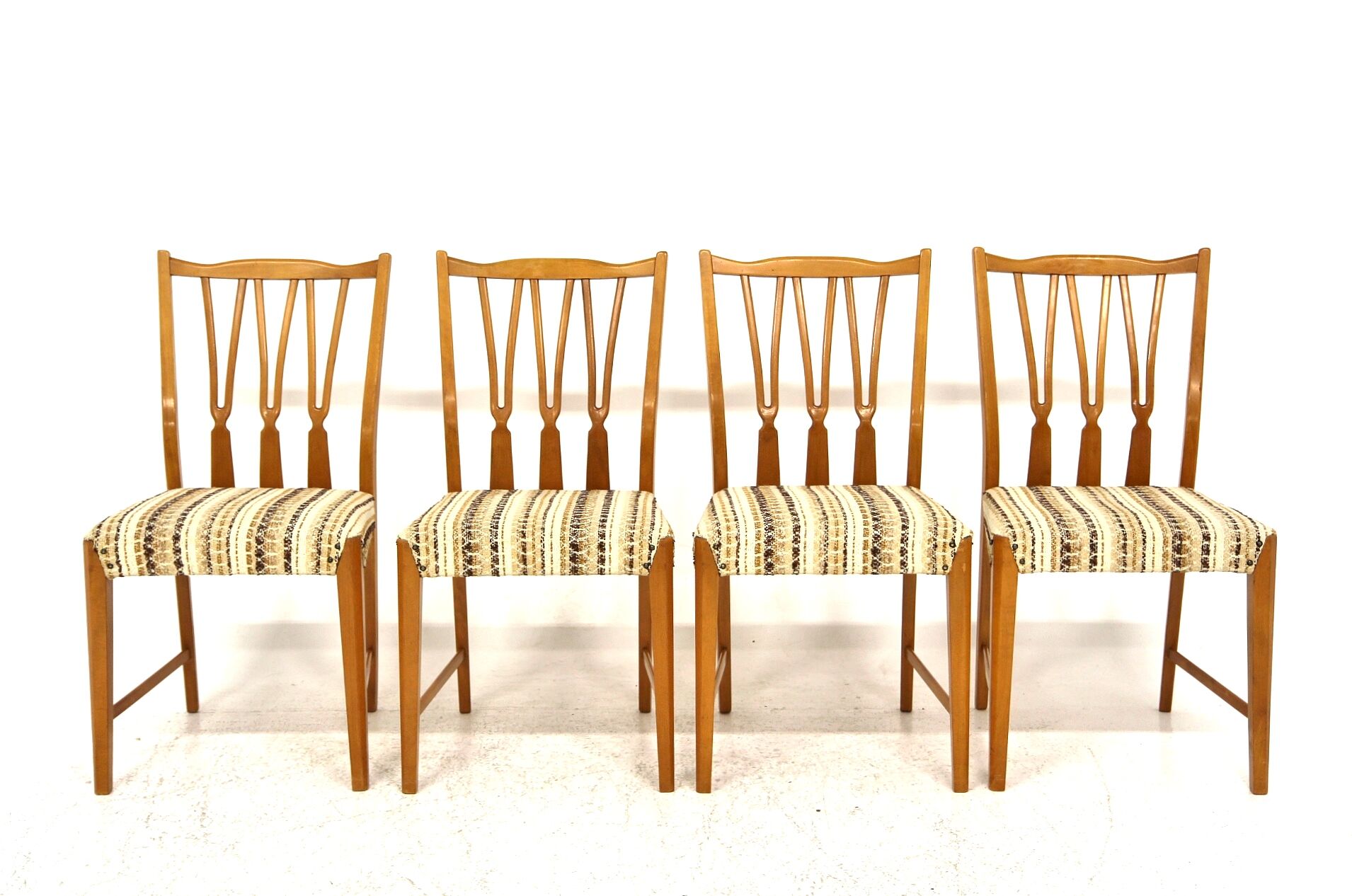 Set of 4 chairs "Trim" by Nils Jonsson Troeds Sweden, 1950