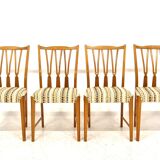 Set of 4 chairs "Trim" by Nils Jonsson Troeds Sweden, 1950