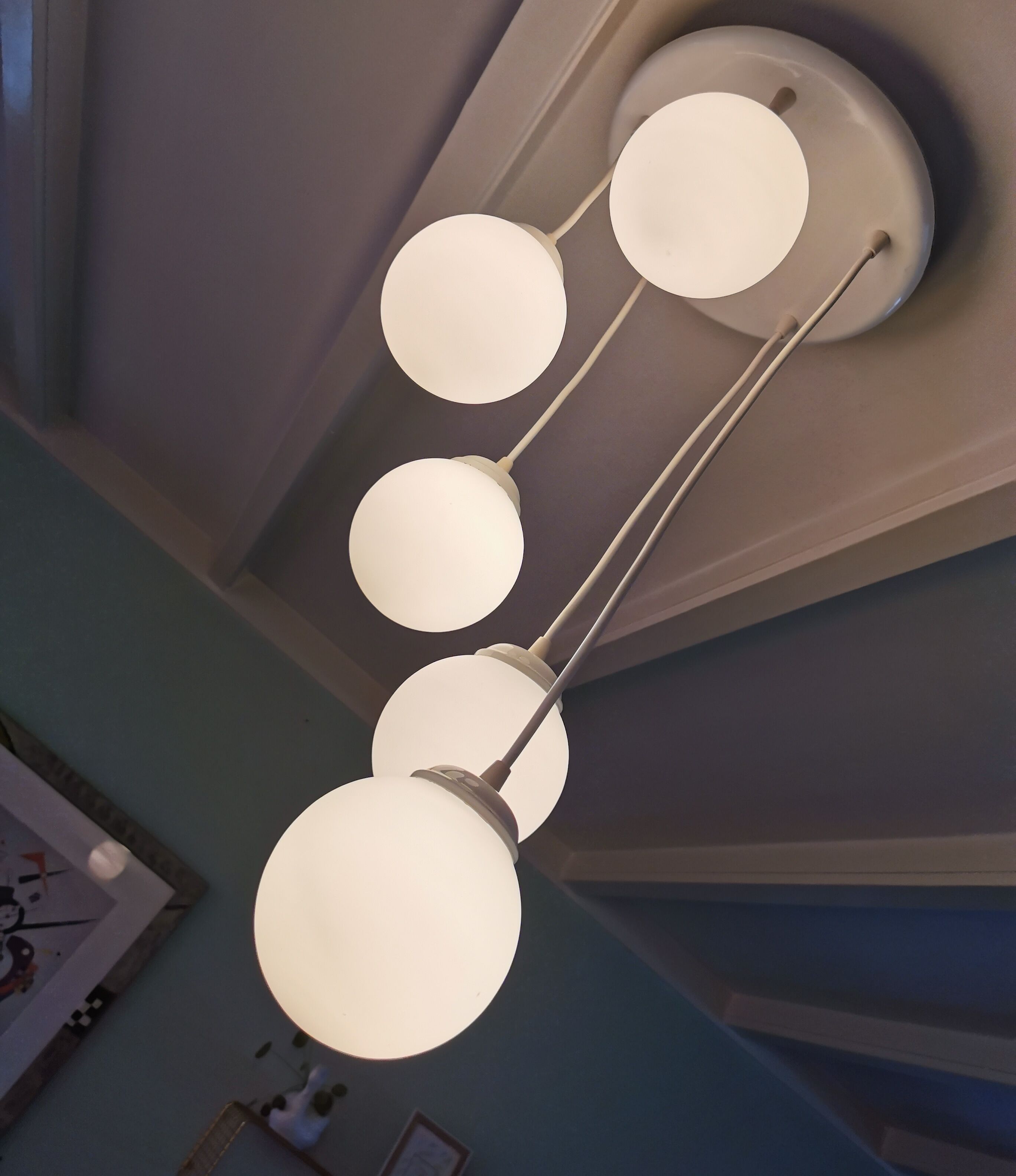 Hanging lamp 1980