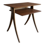 Table d'appoint en teck italien, années 1960