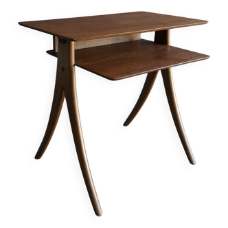Table d'appoint en teck italien, années 1960