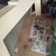Tete de lit   etageres  decor mosaique soleils