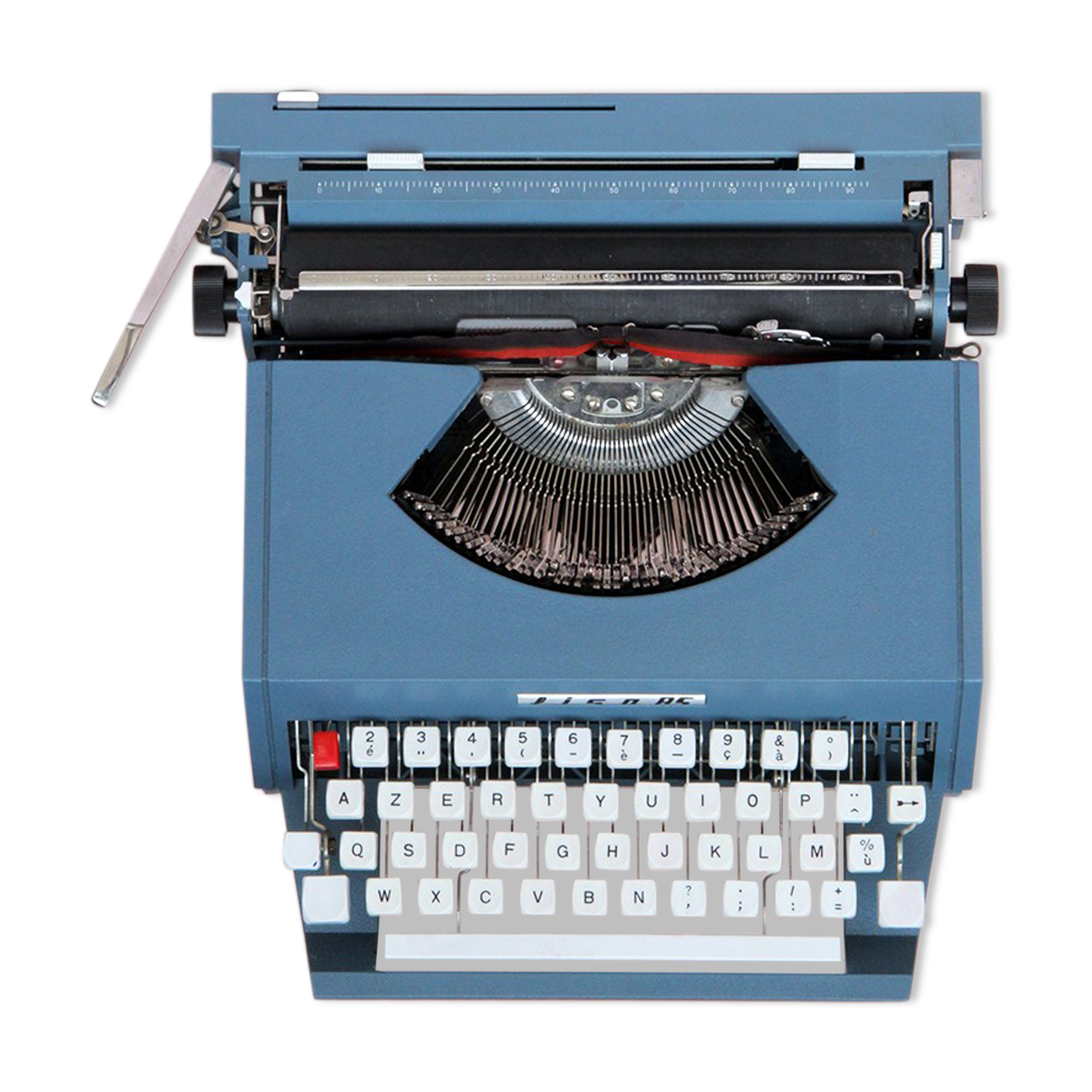 Blue Antares LISA 85 typewriter - 1960