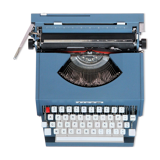 Blue Antares LISA 85 typewriter - 1960