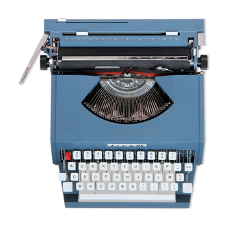 Blue Antares LISA 85 typewriter - 1960