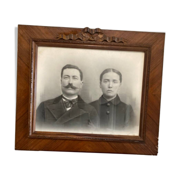Framed 1937 photo