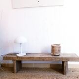 Oak deco bench